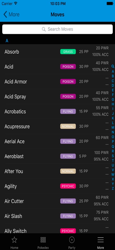 Oak Dex Team Builder Guides - oak-dex-moves-list