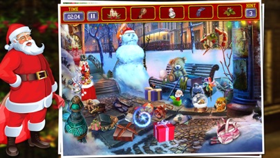 Christmas Hidden Object puzzle app screenshot 2