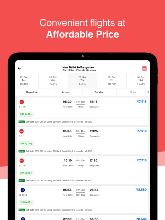 Screenshot #6 pour Yatra - Flights, Hotels & Cabs