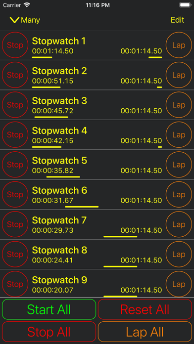 Synchronized Stopwatchのおすすめ画像3