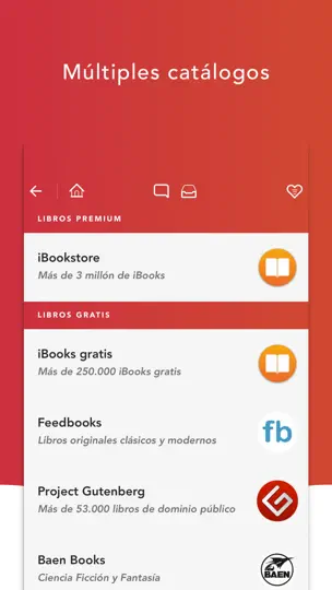 Captura de pantalla de EBook Search - EPUBs & IBooks en iPhone 3