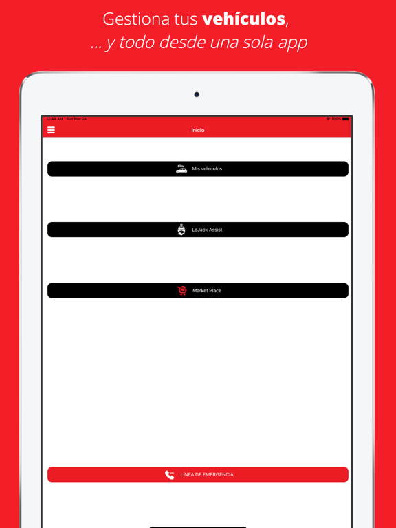 LoJack Connect iPad screenshot 2