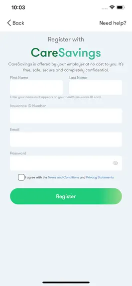 Game screenshot CareSavings apk