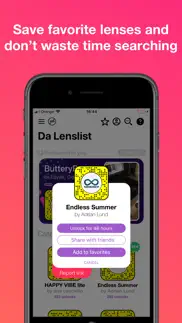da lenslist - filters & lenses iphone screenshot 3