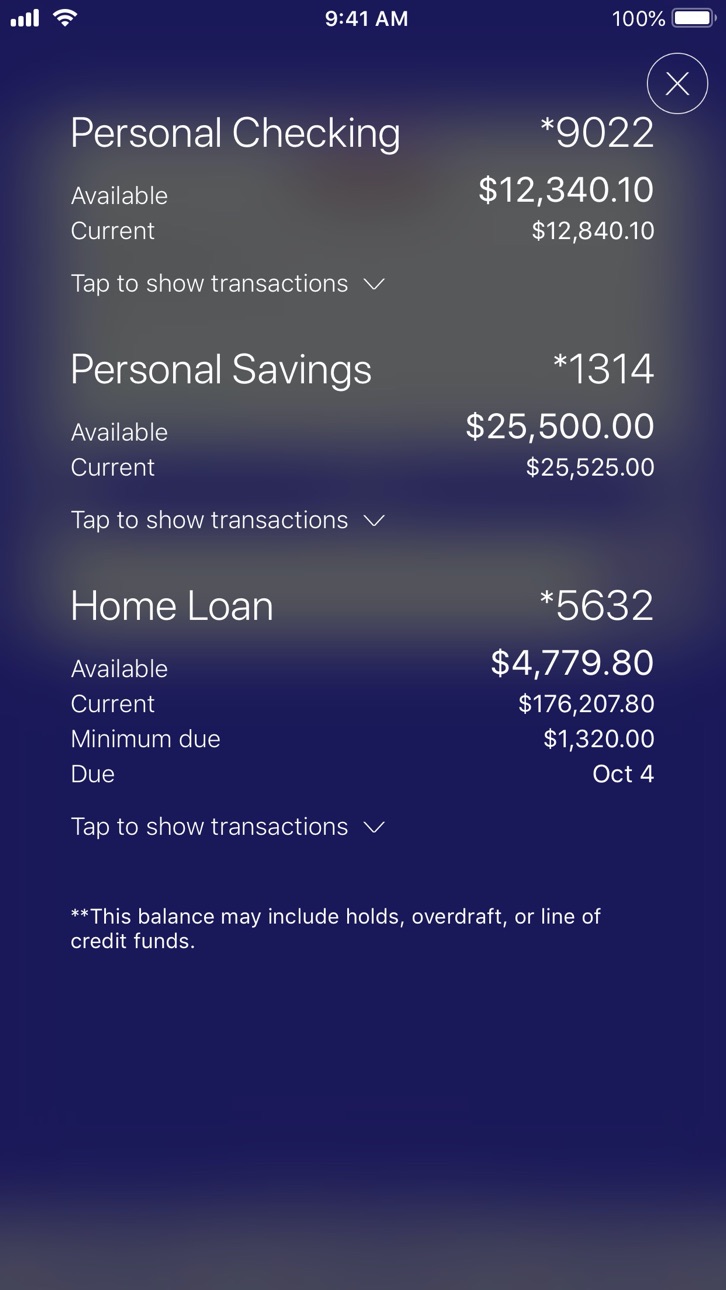 iPhone screenshot
