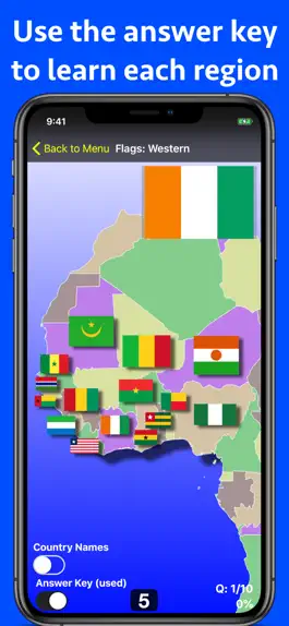 Game screenshot Africa Geography Quiz apk