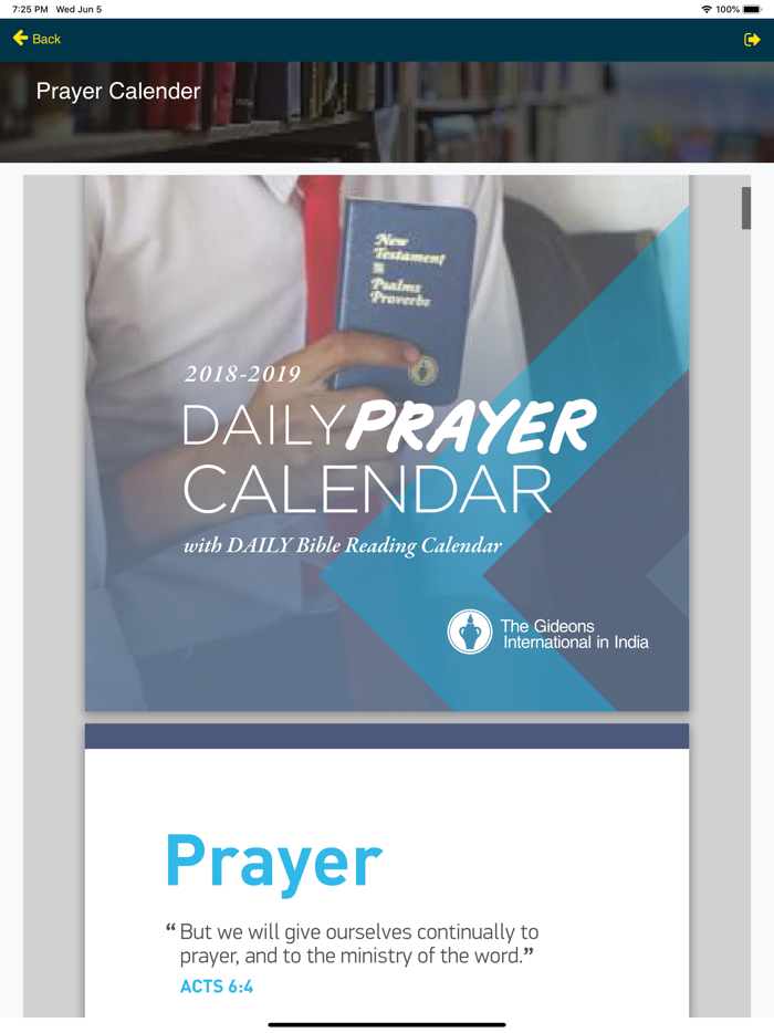 Gideons India GMAP 2.0