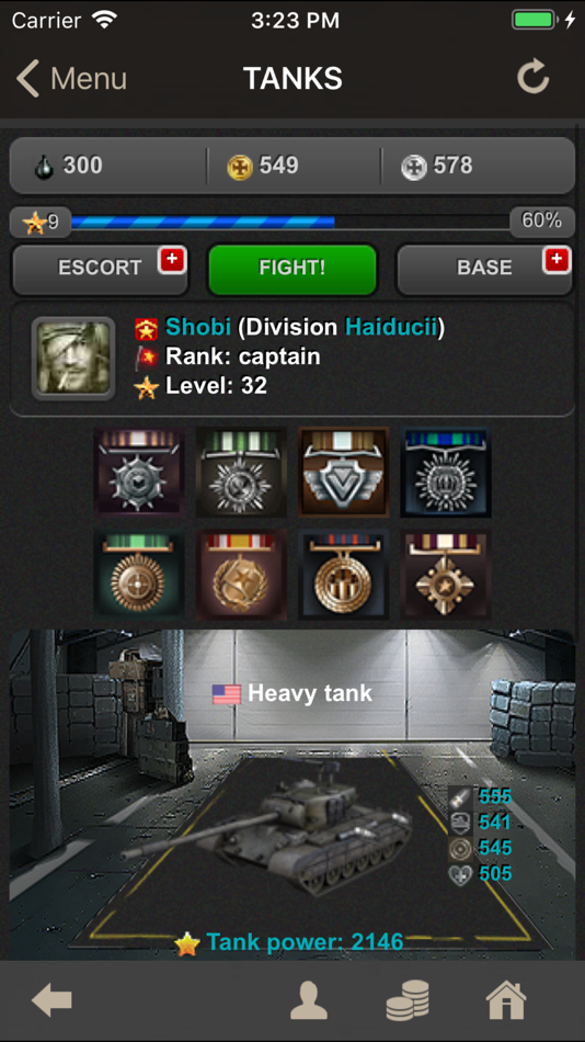 #3. TANKS war game (iOS) Podle: ALEXEY OSTROGRADSKIY