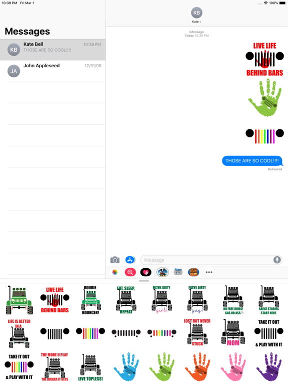 Screenshot #4 pour Its a Jeep Thing Sticker Pack