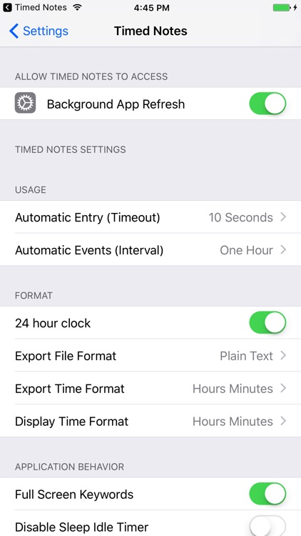 Timestamped Field Notes screenshot-4
