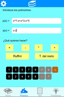 Game screenshot Polinomios apk