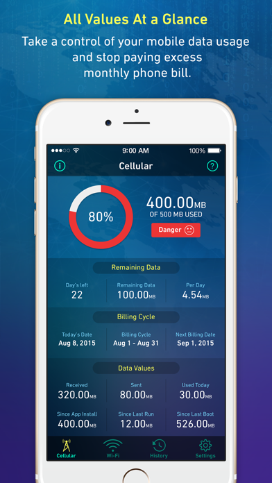 Data Usage Plus Screenshot