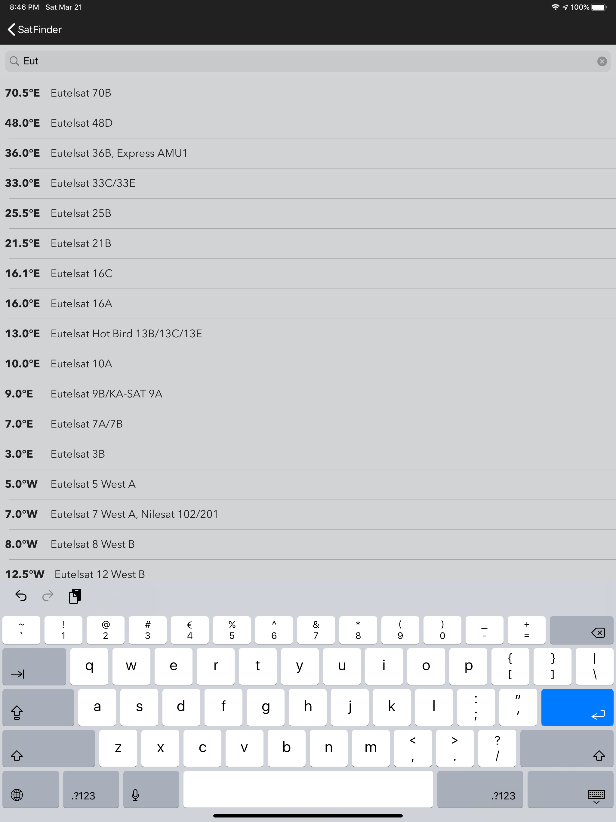 SatFinder (MGE)