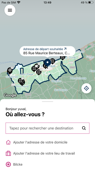DK'BUS@ la demande Screenshot