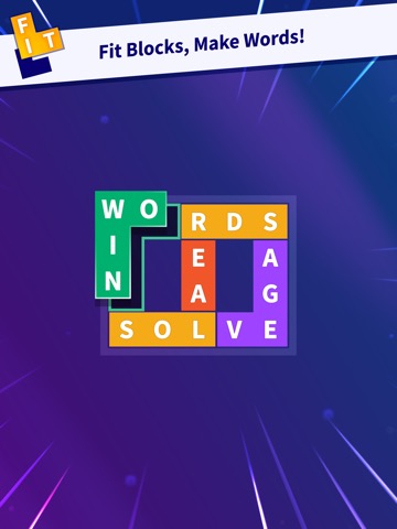 Flow Fit - Word Puzzleのおすすめ画像1