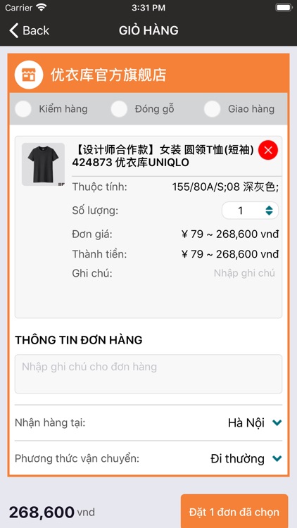 Dang Trang Logistics screenshot-5