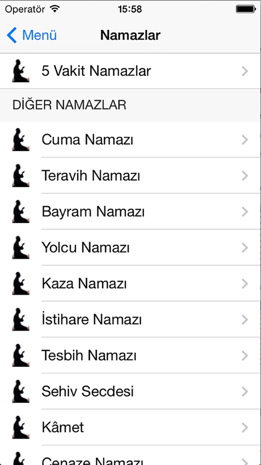 #5. Namaz Sureleri (iOS) Podle: Tansel Demir