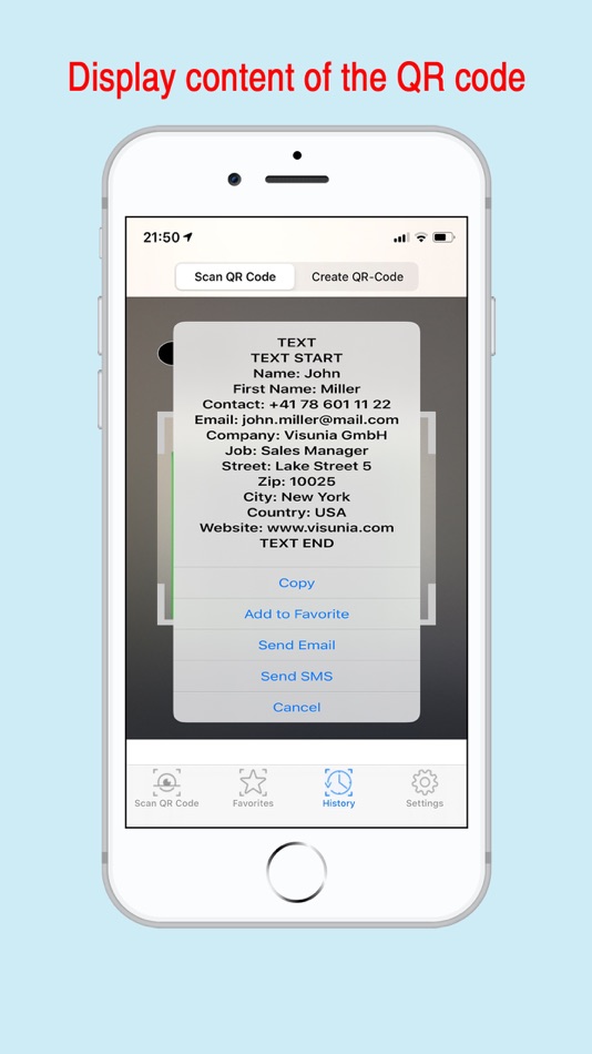 #4. QR Code Creator Professional (iOS) Ved: Visunia GmbH