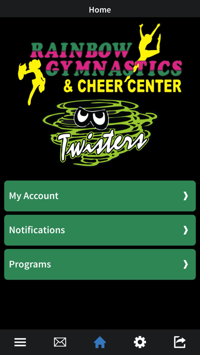 Rainbow Gymnastics & Cheer Screenshot 2 - AppWisp.com Rainbow Gymnastics & Cheer Screenshot 2 - AppWisp.com