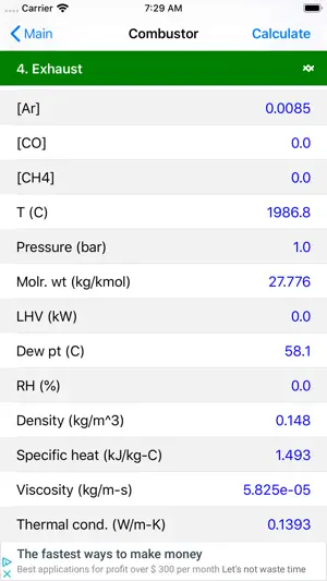 Thermodynamics Calculators screenshot 4