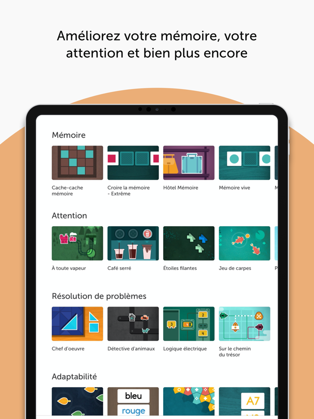 ‎Lumosity : jeux quotidiens Capture d'écran