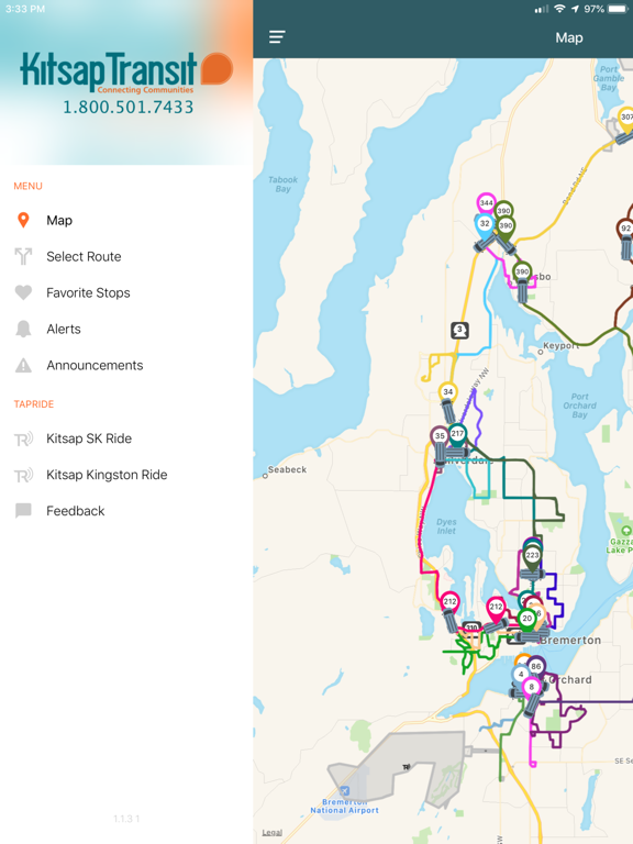 Screenshot #5 pour Kitsap Transit Tracker