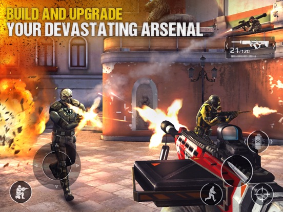 Modern Combat 5 iPad app afbeelding 3