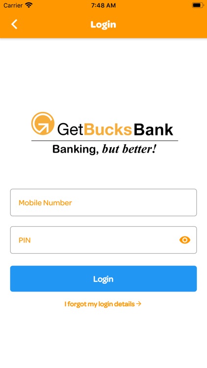 GetBucks Mobile Banking