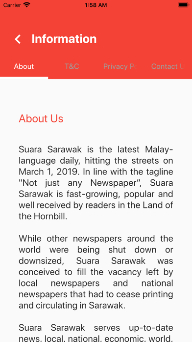 Suara Sarawak e-paper screenshot 3