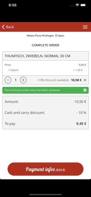 Milano Pizza Pfullingen(圖2)-速報App