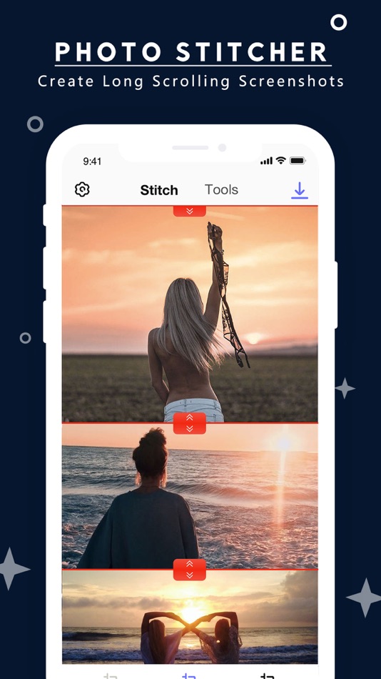 #2. PhotoStitcher-Pic Stitch Maker (iOS) By: Tong Zhang