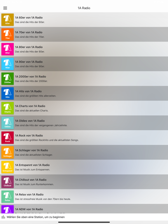 1A Radio‑App screenshot 5