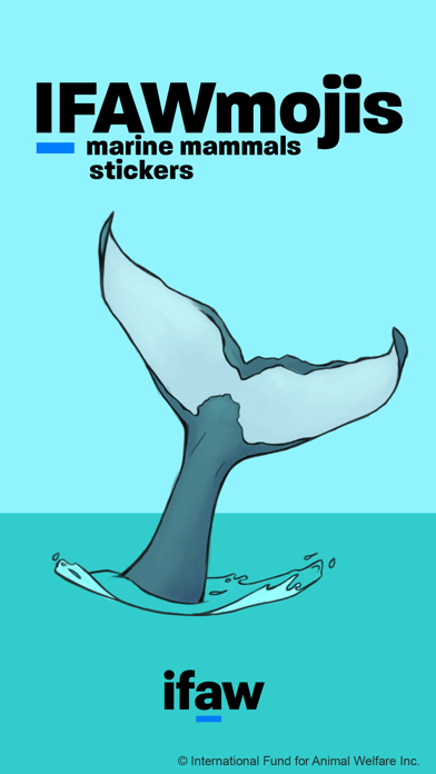 Screenshot #1 pour IFAWmojis Marine Mammals