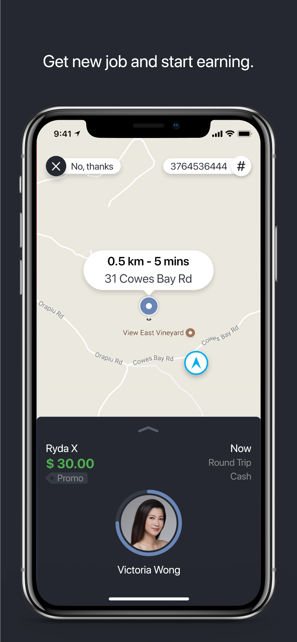 Ryda Driver-The driver's app