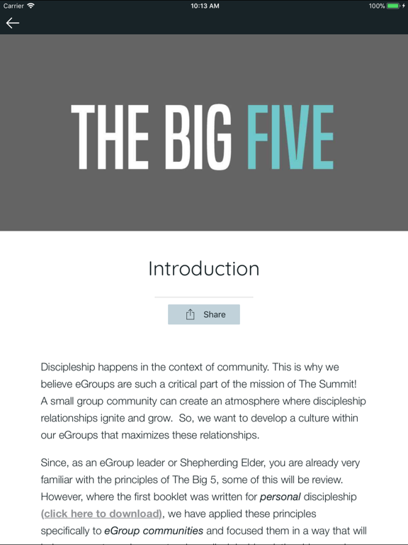 Screenshot #6 pour Summit Small Groups