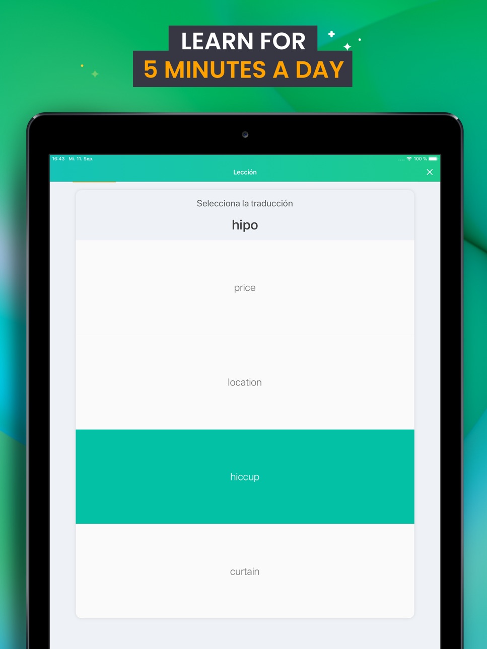 iPad screenshot