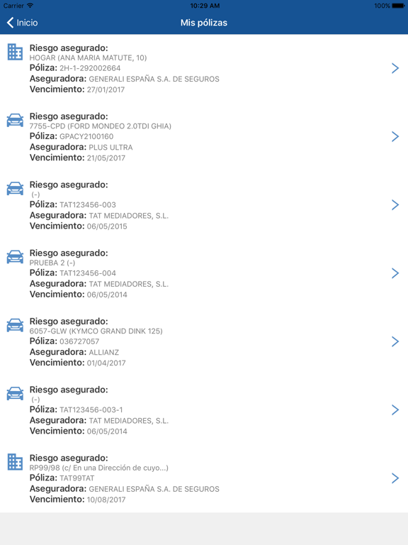 Screenshot #6 pour Mis Pólizas