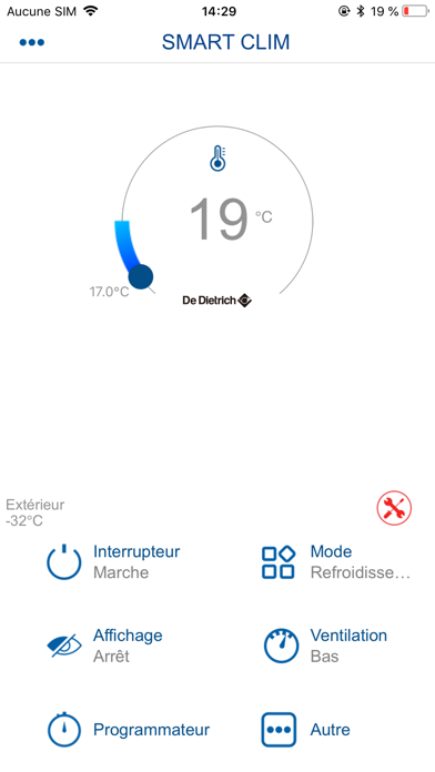 Screenshot #1 pour SMART CLIM