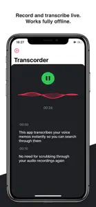 Transcorder - Voice Recorder screenshot #1 for iPhone