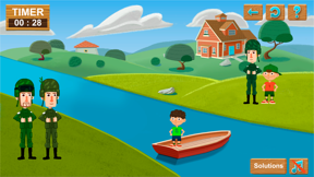 The River Tests - IQ Puzzle screenshot