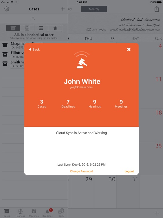 Lawyer's Planner screenshot-4