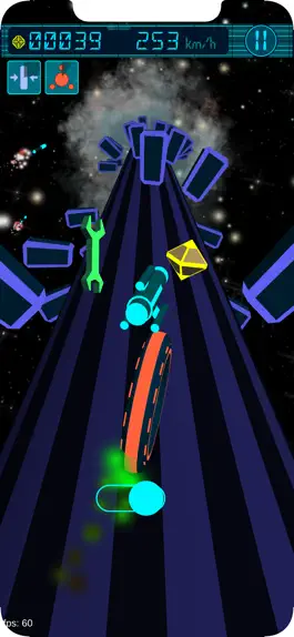 Game screenshot Unreal Space Racing mod apk