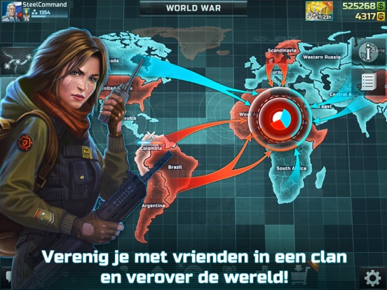 Art of War 3:PvP RTS strategie iPad app afbeelding 7