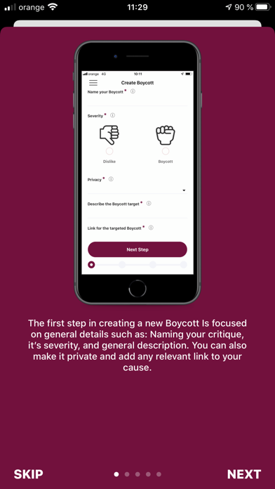 App screenshot
