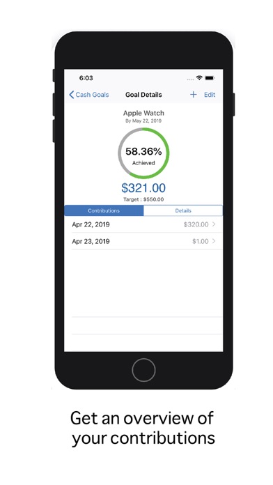Cash Goals Screenshot