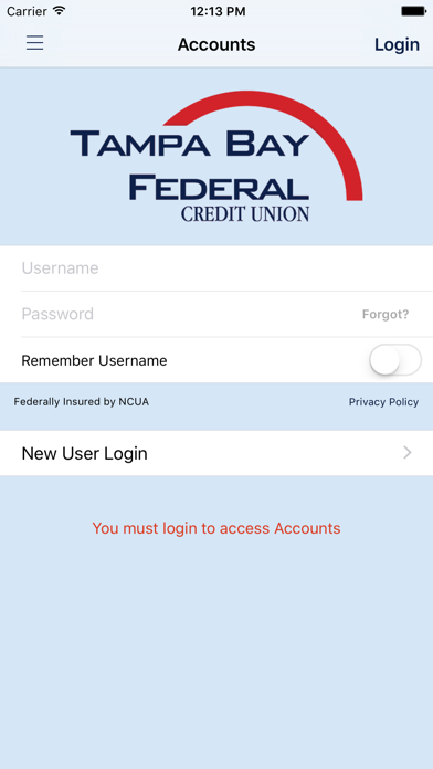 How to cancel & delete Tampa Bay Federal Credit Union from iphone & ipad 1