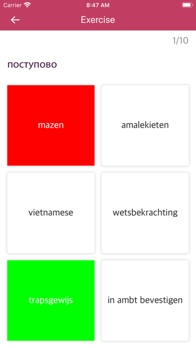 Dutch Ukrainian Dictionary screenshot 4