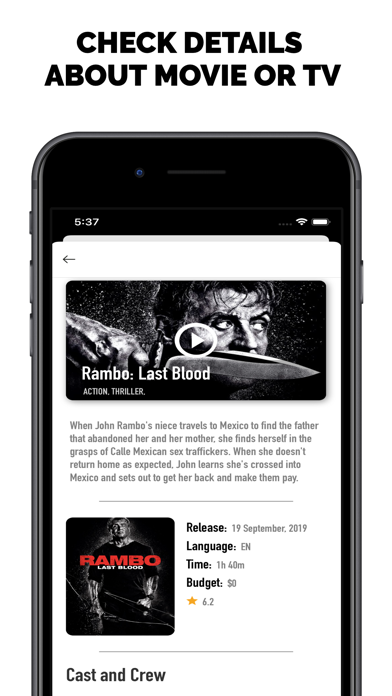xCinema iPhone screenshot 4 - Photo & Video app
