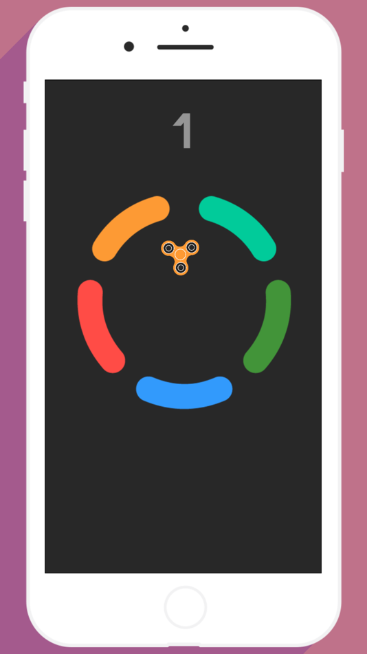 #1. Fidget Spinner- Classic iO (iOS) 由: Cuong Du Duc
