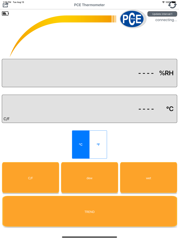Screenshot #4 pour PCE Thermometer